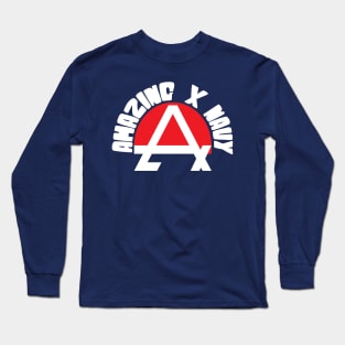 Amazing X Navy Long Sleeve T-Shirt